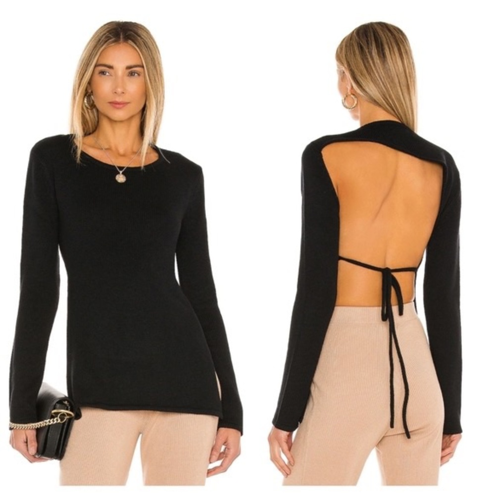 Revolve Atoir open back knit top